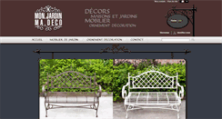 Desktop Screenshot of mon-jardin-ma-deco.com